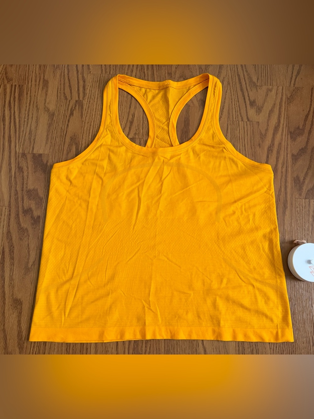 Lululemon Swiftly Tech Racerback Tank Top 2.0 Race Length Clementine Orange - 12 - Picture 5 of 11